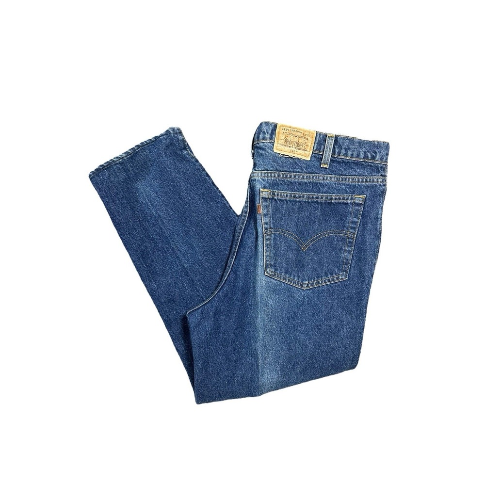 Levi's‎ 540 Jeans Mens 42x30 Blue Relaxed Fit Tapered Levi Strauss Signature VGT